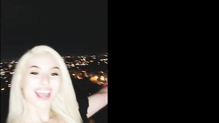 Puny blondie honey, Aria and a wild, black stud are boinking like insatiable beasts, all night long