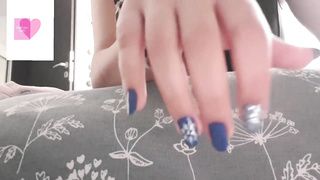 Insatiable dark-haired is showcasing her newly done humps in front of the camera, during a Jerk Off Instructions sesh