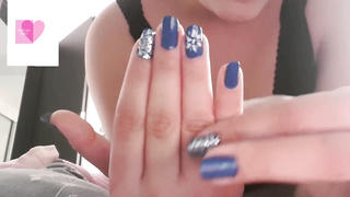 Insatiable dark-haired is showcasing her newly done humps in front of the camera, during a Jerk Off Instructions sesh