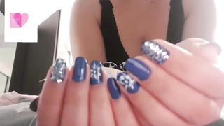 Insatiable dark-haired is showcasing her newly done humps in front of the camera, during a Jerk Off Instructions sesh