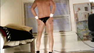 ROBERT RICHARD MILGATE COMPLETELY REVEALED WEARING NOTHING BUT PANTYHOSE AND HIGH HEELS