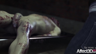 Jill Valentine fucked by a monster in 3d fantasy animation