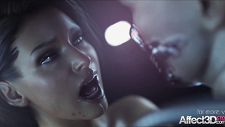 Jill Valentine fucked by a monster in 3d fantasy animation