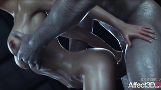 Jill Valentine fucked by a monster in 3d fantasy animation