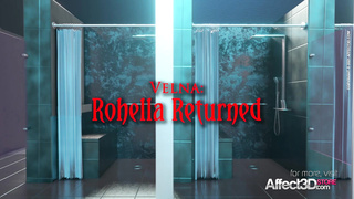 Big tits redhead babe fucked by a futa demon in a 3D animation