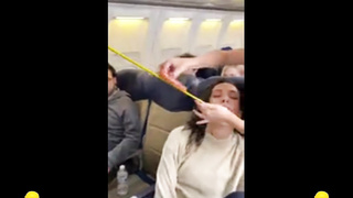 Pranking Girl on Plane - Playful Sex