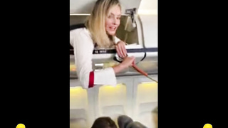 Pranking Girl on Plane - Playful Sex