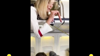 Pranking Girl on Plane - Playful Sex