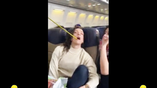 Pranking Girl on Plane - Playful Sex