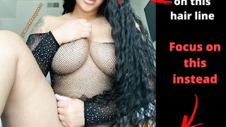 Thot Rumbling Huge Booty In Shower - Juicy Ebony