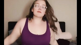 JUICY White Thot Teasing for the Camera - BBW