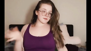 JUICY White Thot Teasing for the Camera - BBW