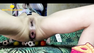 Scat Toys Pushed Out The Ass - Very Hot Ass Fisting Where Did They Find Her