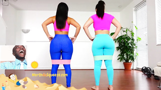 Latina Booty and Stomach Workout - Bikini Challenge!!