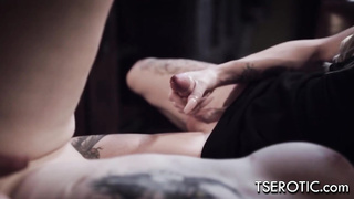 TS Jenna Gargles And Grace Jane Fuck A Guy