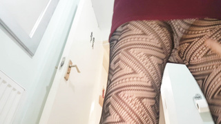 Goldenshower in clothes