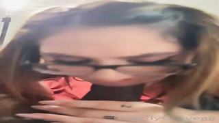 Fabulous doll enjoys to wrap her sensuous lips around a rock stiff salami and deepthroat it