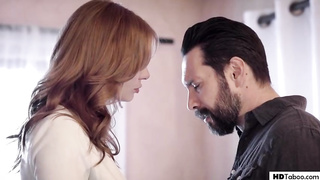 Wild man is using an chance to plow his neighbor's wifey, Lacy Lennon and make her shriek