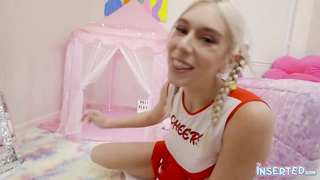 Kay Ultra-Cute is a mouth-watering towheaded stunner who luvs to perceive a rock rock-hard knob inwards her