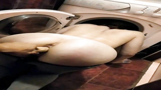 Thick caboose honey got slammed with a faux-cock, from the back and enjoyed how it perceived