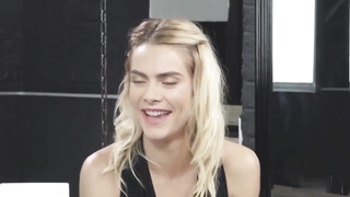 Blue- saw platinum-blonde is deep-throating a monstrous, black fuckpole and getting it from the back