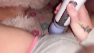 Fledgling honey is oftentimes using various fuck-fest fucktoys while tugging in front of the camera