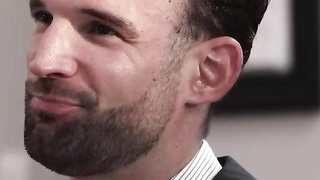 Puny pillar dancer, Spencer Bradley is willing to penetrate Alex Veteran after the high-class spectacle