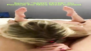 Bambi Bold is dressed in a mask while providing an unbelievable sucky-sucky to a dude she loves