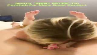 Bambi Bold is dressed in a mask while providing an unbelievable sucky-sucky to a dude she loves