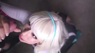 Spider Gwen Plays With My Web Shooter