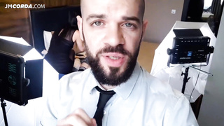 Ivi Rein gets his culo banged by a ginormous beef whistle during his French lesson