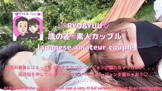 バレンタインに裸エプロンでアナル舐め＆騎乗位中出しSEXする可愛い女子大生彼女 素人カップル/10代/スレンダー/スマホ撮影/美少女/色白/無修正/English subtitles♡RYO＆YUU♡