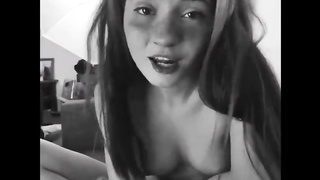 Diminutive Teenie gives me a stellar hj POINT OF VIEW - Emma Fiore