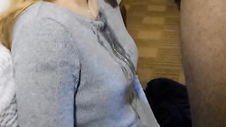 Curvaceous White Damsel Inhaling Ginormous Black Bone End With Filthy Facial Cumshot