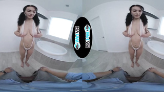 WETVR Gorgeous VR Bathtub Smash With Sawyer Cassidy