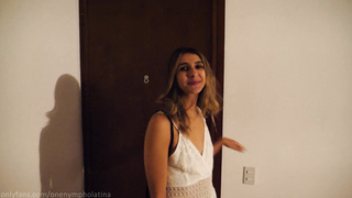 My CHERRY Finest Homie Wished to Learn how to GARGLE and GULP for her fresh BEAU! Suck Off JIZZ