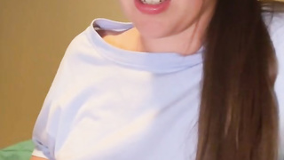 Surprising Jerk Off Instructions from your Step-Sister-In-Law while Facetiming!!