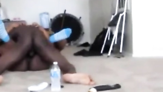 unexperienced PLUS-SIZE mommy porked by BIG BLACK COCK in motel