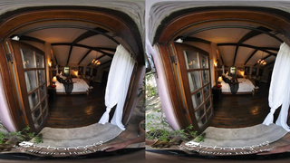 VR FUCKERS Molten Ebony Wifey Porks With Gardener VR Porno