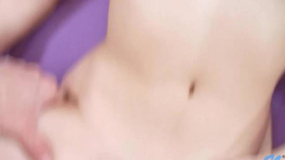 Passionate  brown-haired cutie kaylee gets a contraption