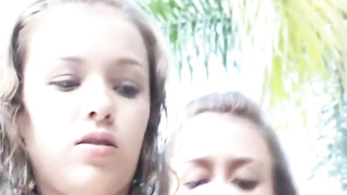 PREMIUMGFS - Lezzy teenagers wank side by side