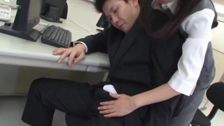 Divine nipponese mature darling pops again and again