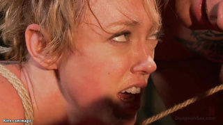 Monster tits COUGAR corded and pounded (Derrick Pierce)