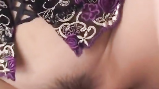 Voracious idol sakurako deep throats and plows well