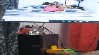 Massive bum honey with tats is gargling her finest acquaintance's shaft, way finer than his gf