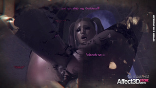 Slut is fucked by futanari nun in a 3d fantasy adult comics