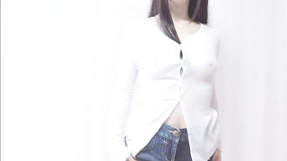 【個撮】ノーブラ ノーパンで全部丸見えに❤︎no Hooter-Sling and no Panties❤︎没有胸罩和内裤的全视图