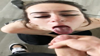 Trampy brown-haired is providing a muddy dt to a fellow she loves more than her counterpart