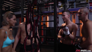 Veronica Leal Her Very First DOUBLE PENETRATION and double anal invasion Exercise.mp4