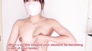 裸で実践するバストアップ用おっぱいマッサージ講座 How to Innate Hoist and Stiff your Knockers, Unload Line in Bare Rubdown